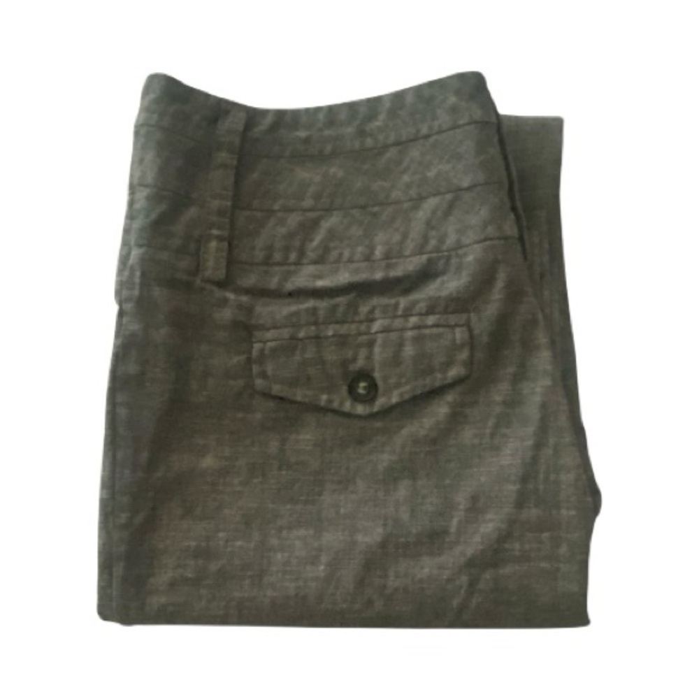 IZ BYER-gray wide waist pants-women’s size 9